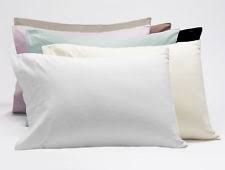 LUX SILVER EN COTTON SATEEN PILLOW CASES SHEETS