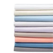PERCALE FITTED SHEETS 50/50