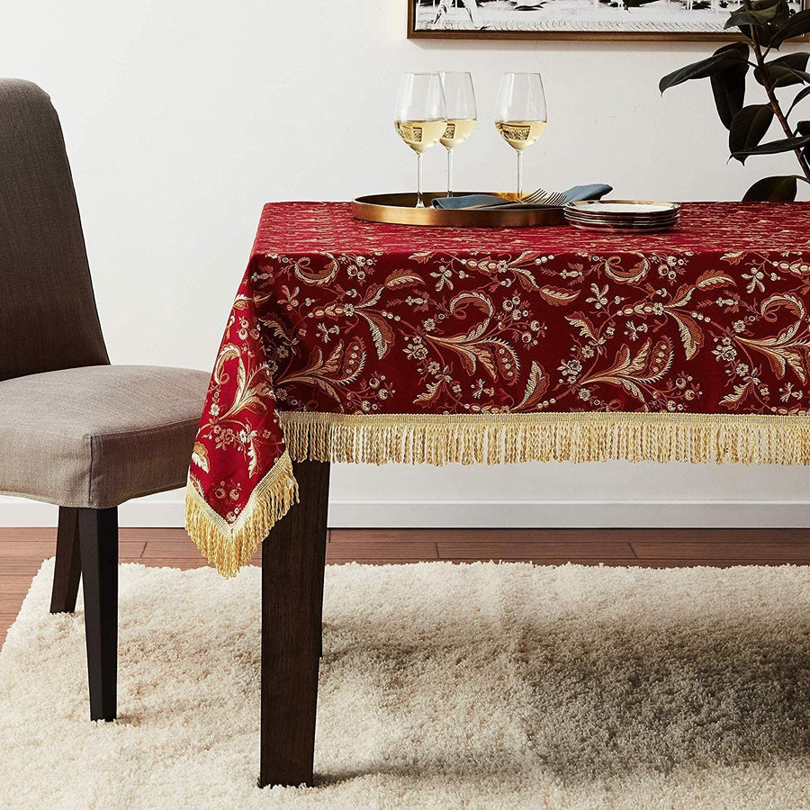 LUXURY BU-2 DAMASK TABLECLOTHS LUXURY