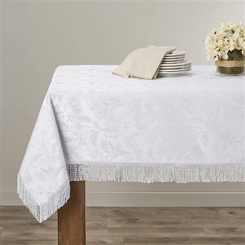 LUXURY BU-2 DAMASK TABLECLOTHS LUXURY