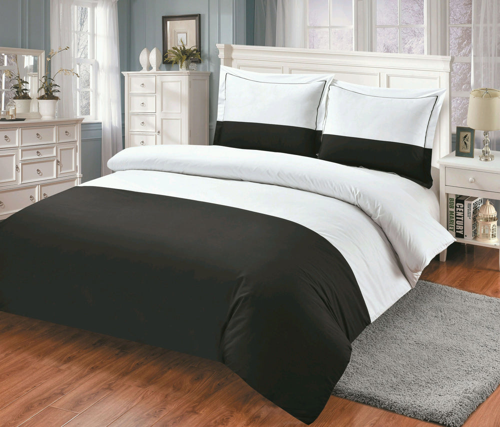 FRNCH HOTEL BLACK 48 DUVET SETS FRENCH HOTEL BALCK