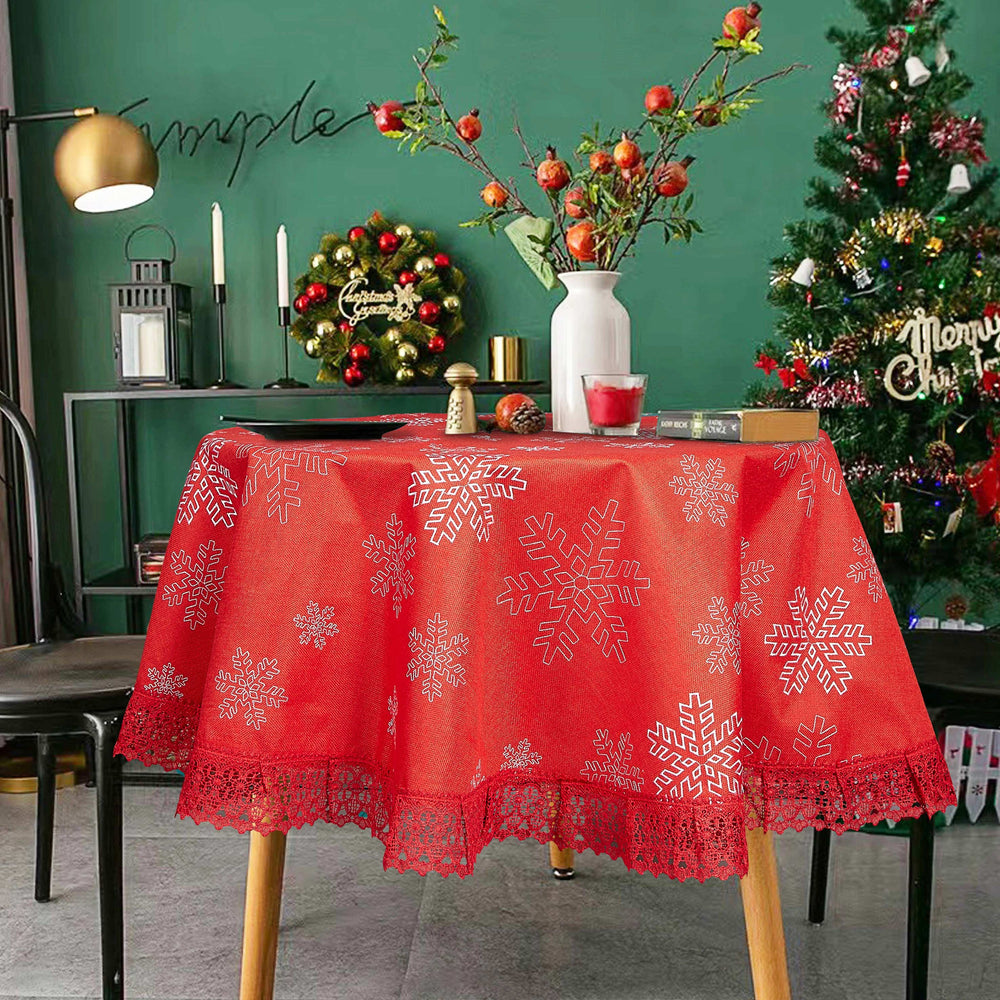 SEASONAL RED FLAKES-3 SEASOANL RED FLAKES XMASS