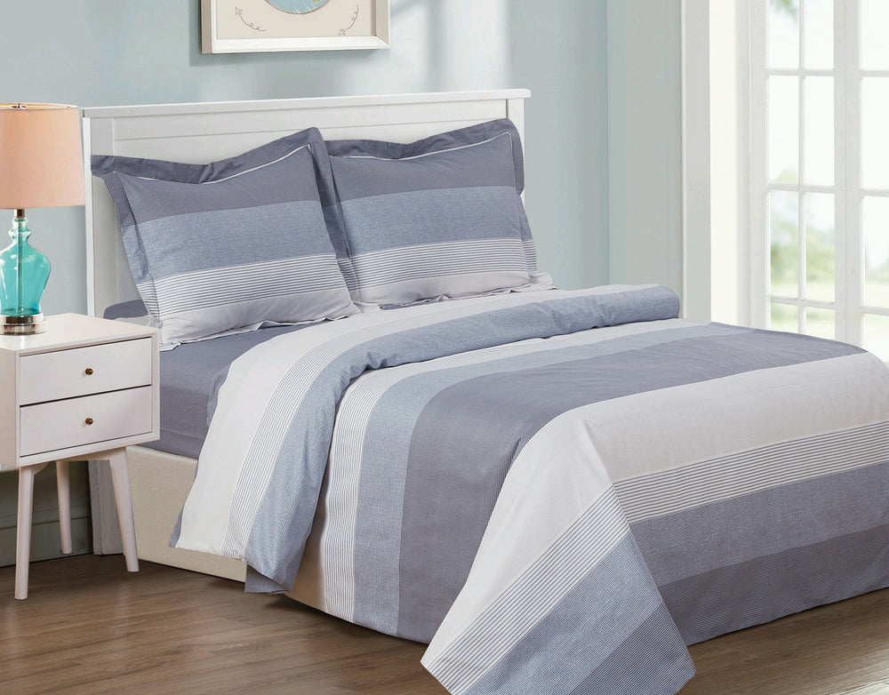 FRNCH SEA STRIPE 54 DUVET SETS FRENCH SEA STRIPE