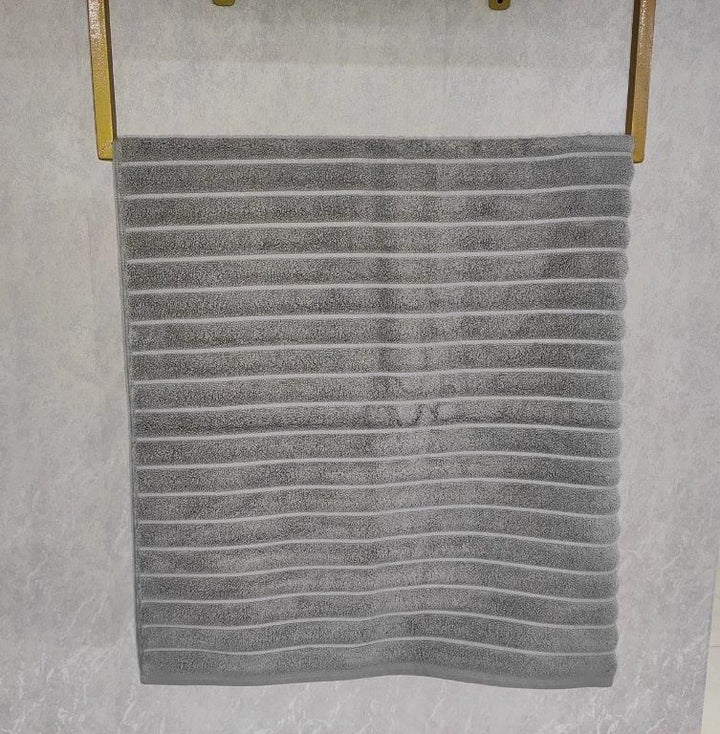 HND RIBONETT SL BTH RIBONETT SILVER GRAY TOWELS