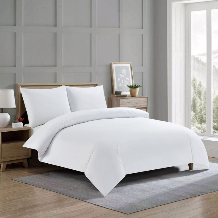 PERCALE WH DUVT CVR TWN DUVET SETS FRENCH LUXURY GUESTHOUSES COLLE SHEETS PILLOW CASES