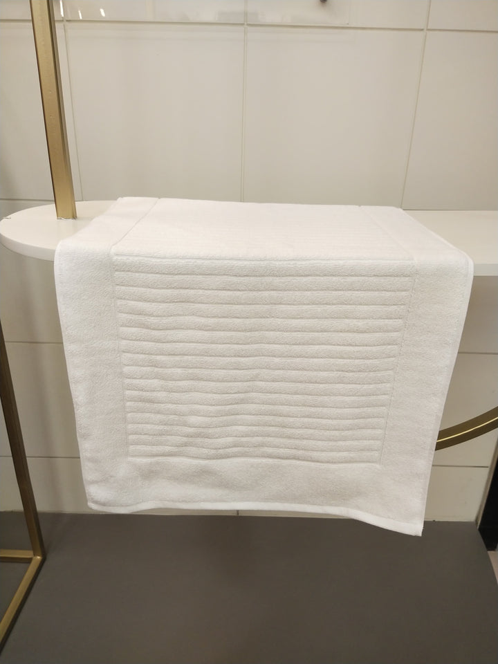 HND RIBONETT WH MAT RIBONETT WHITE TOWELS