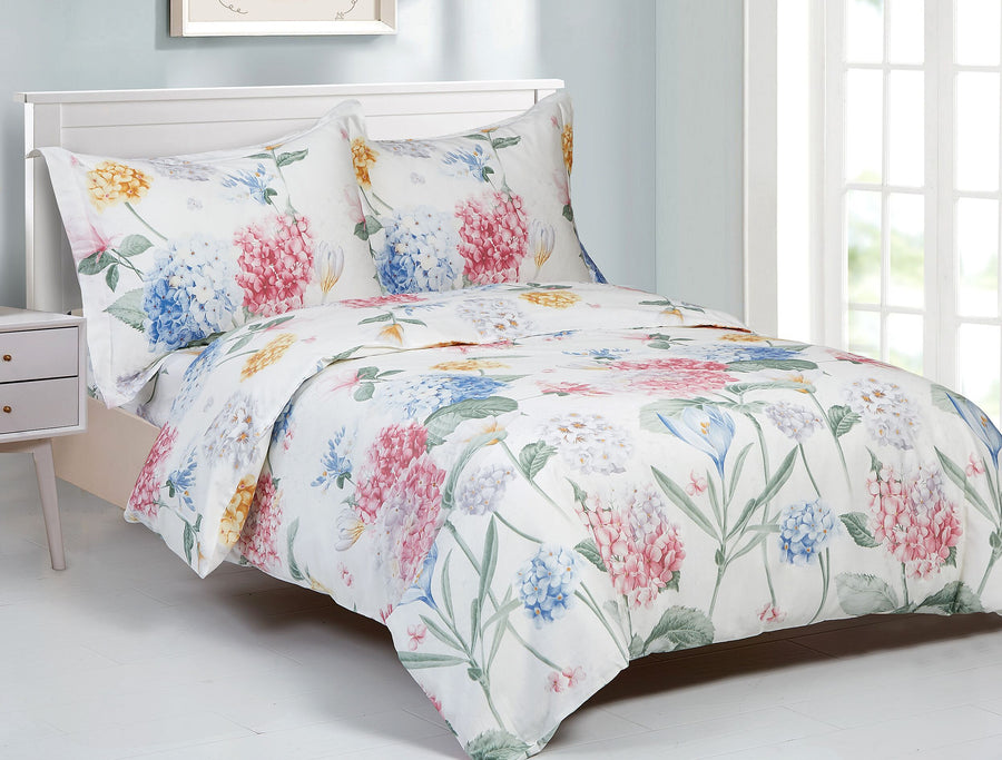 FRNCH PNK HDRENGEA 39 DUVET SETS FRENCH PINK HYDRENGEAS NEW ARRIVALS