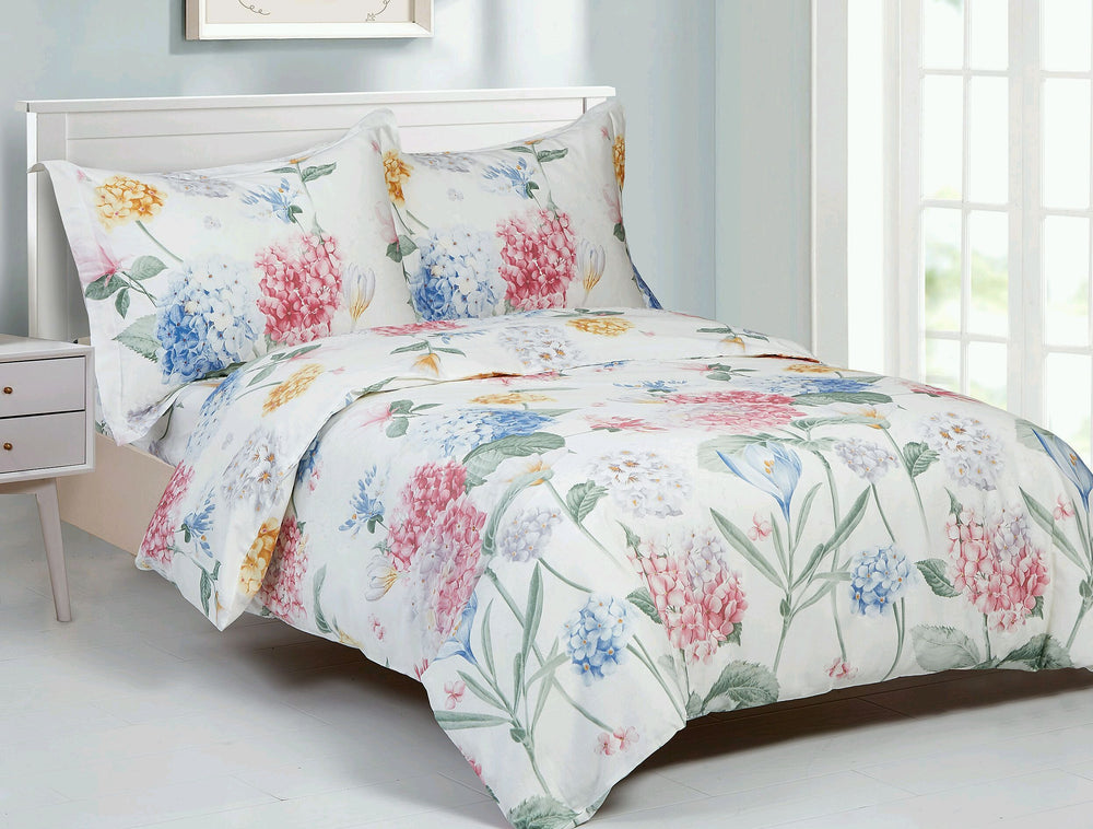 FRNCH PNK HDRENGEA 48 DUVET SETS FRENCH PINK HYDRENGEAS NEW ARRIVALS