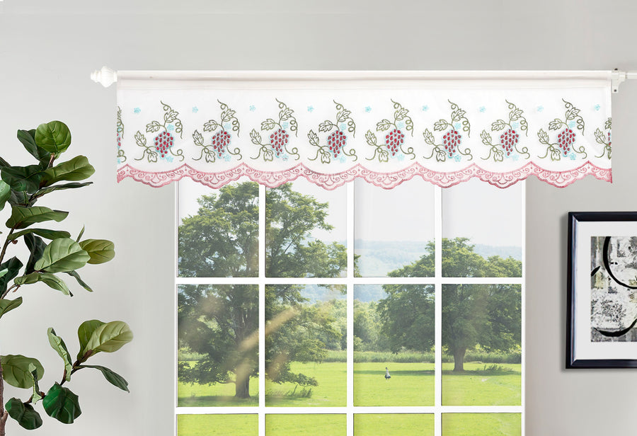 CABERNET VALANCE CABERNET WINDOW FASHION NEW ARRIVALS