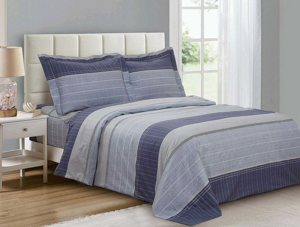 FRNCH BLUE STRIPE 48 DUVET SETS FRENCH BLUE STRIPE