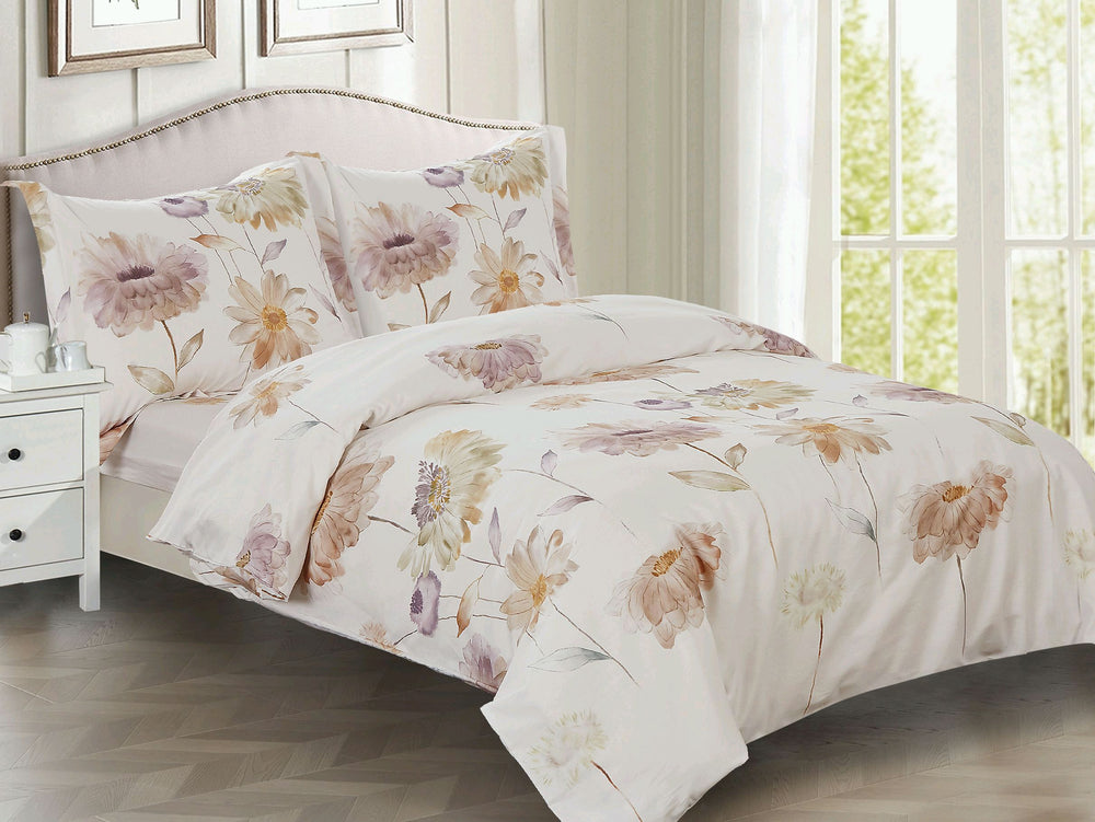 FRNCH CRROS 54 DUVET SETS FRENCH CREAM ROSE